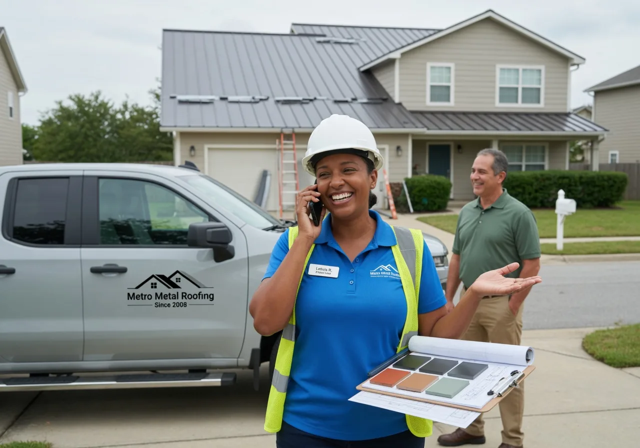Storm Damage Metal Roof Repair in Martensdale, IA